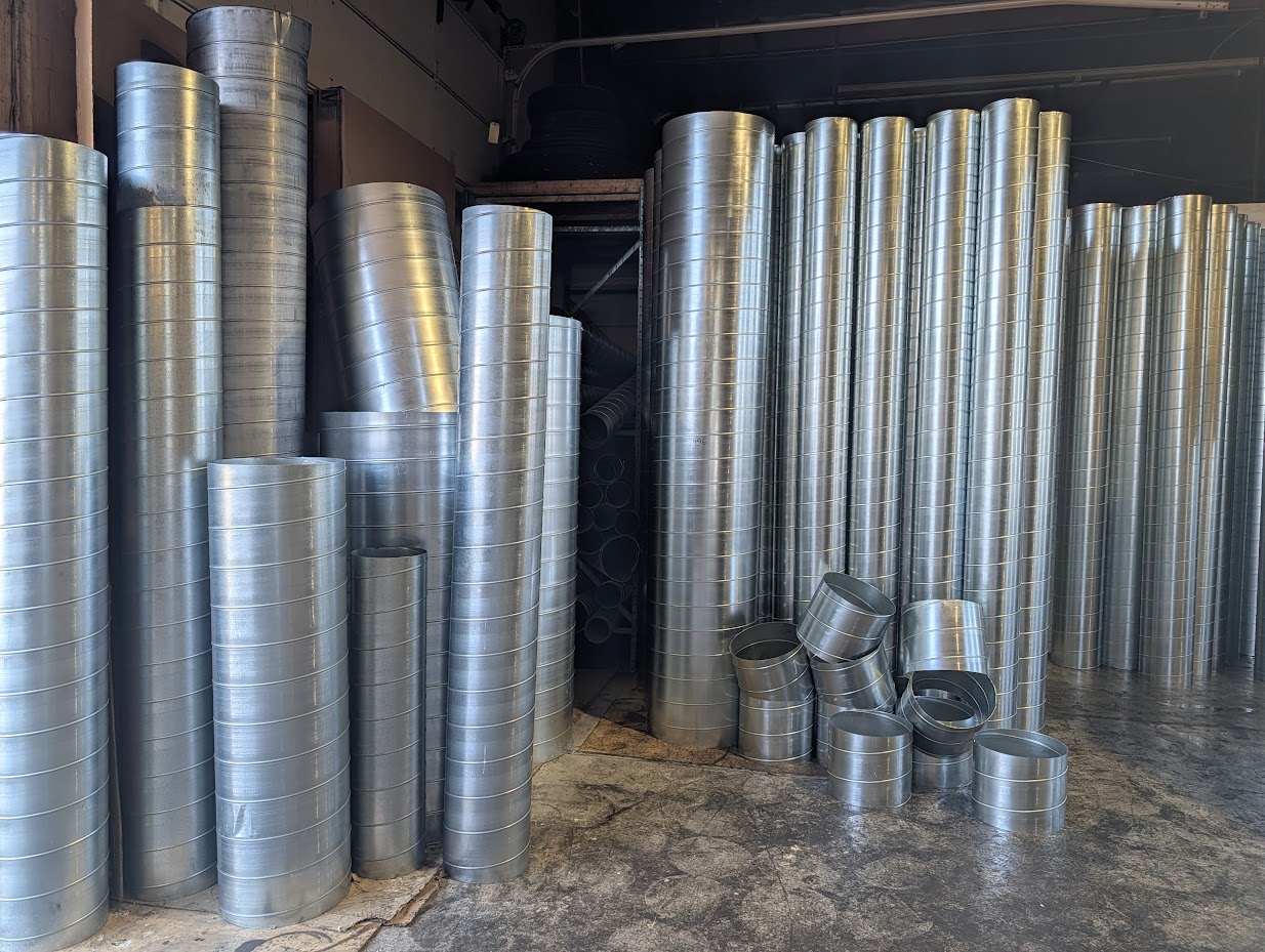 Spiral duct and fittings