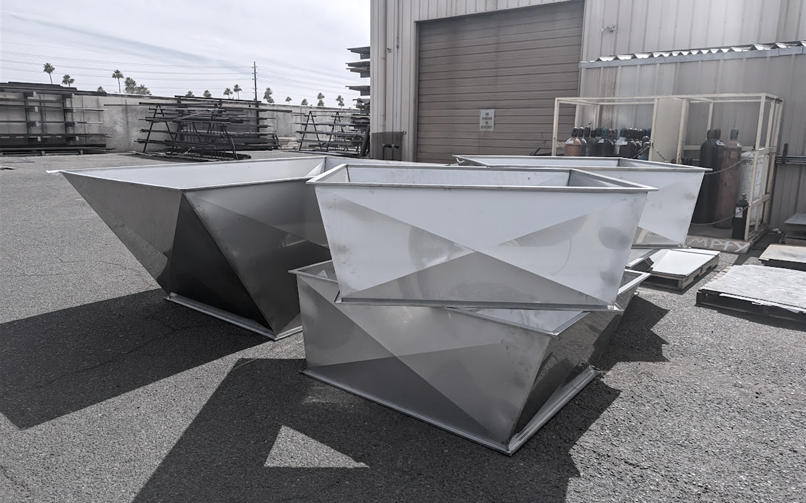 Stainless lock seam ductwork and fittings